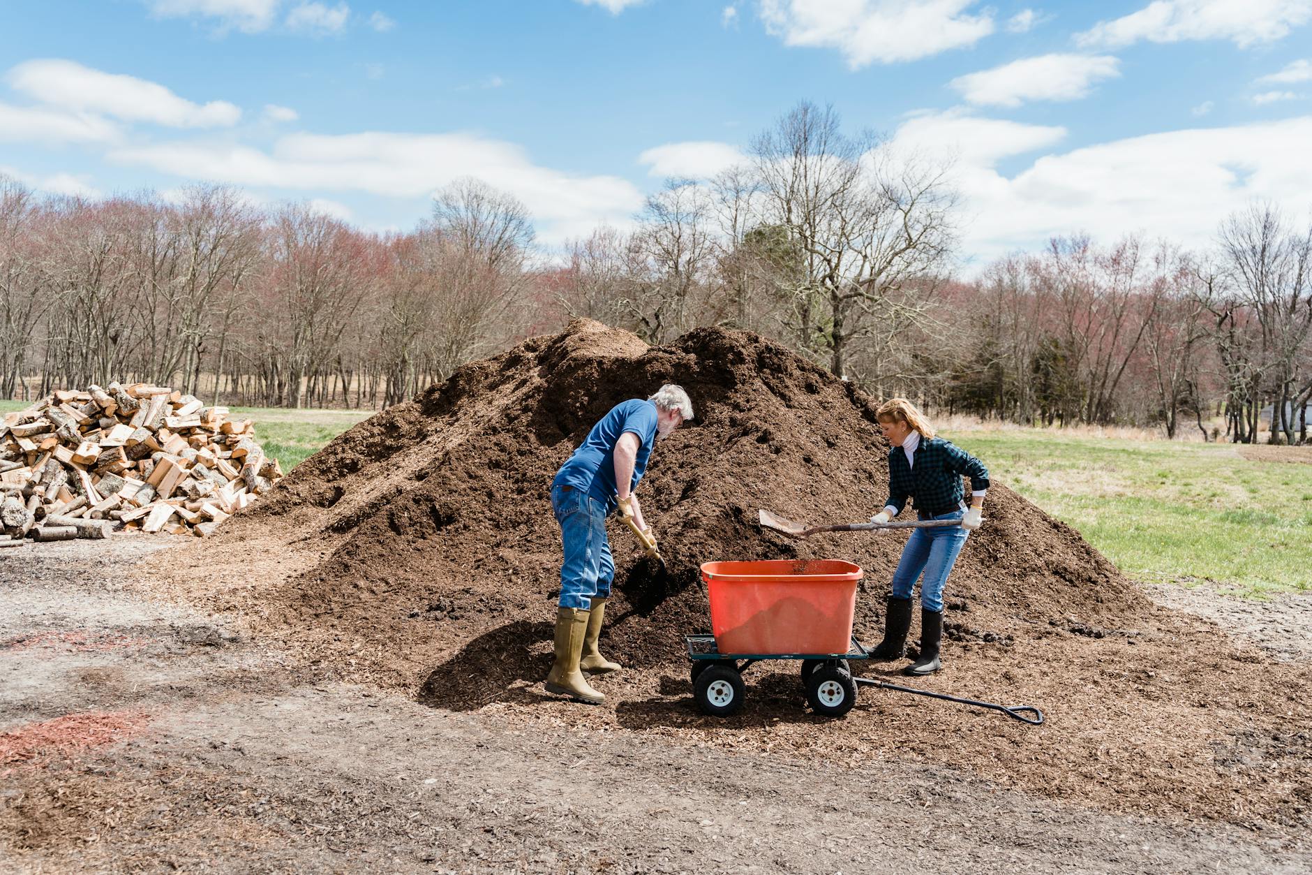 Senior couple reviewing retirement income statements with financial advisor