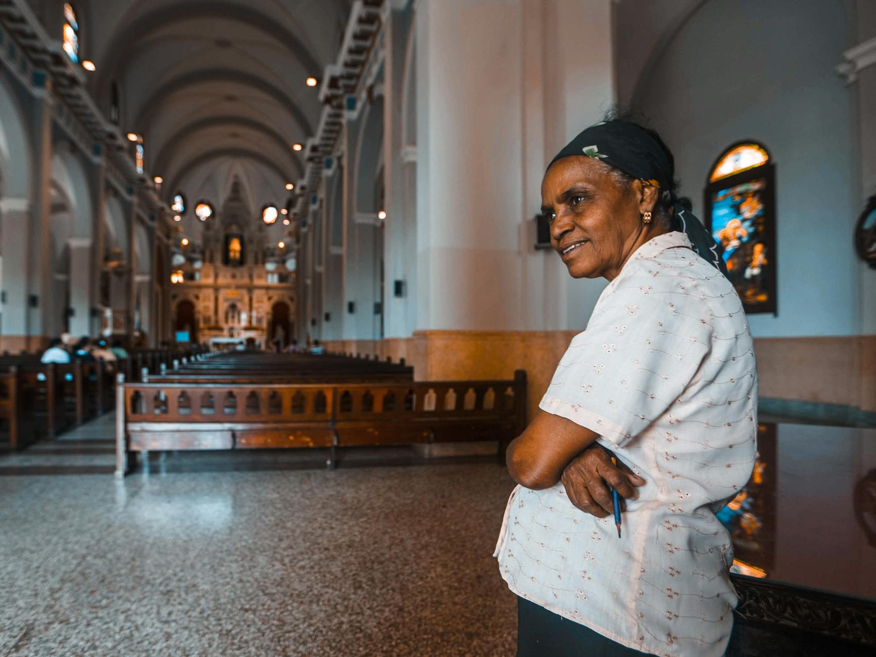 Senior couple reviewing final expense insurance documents