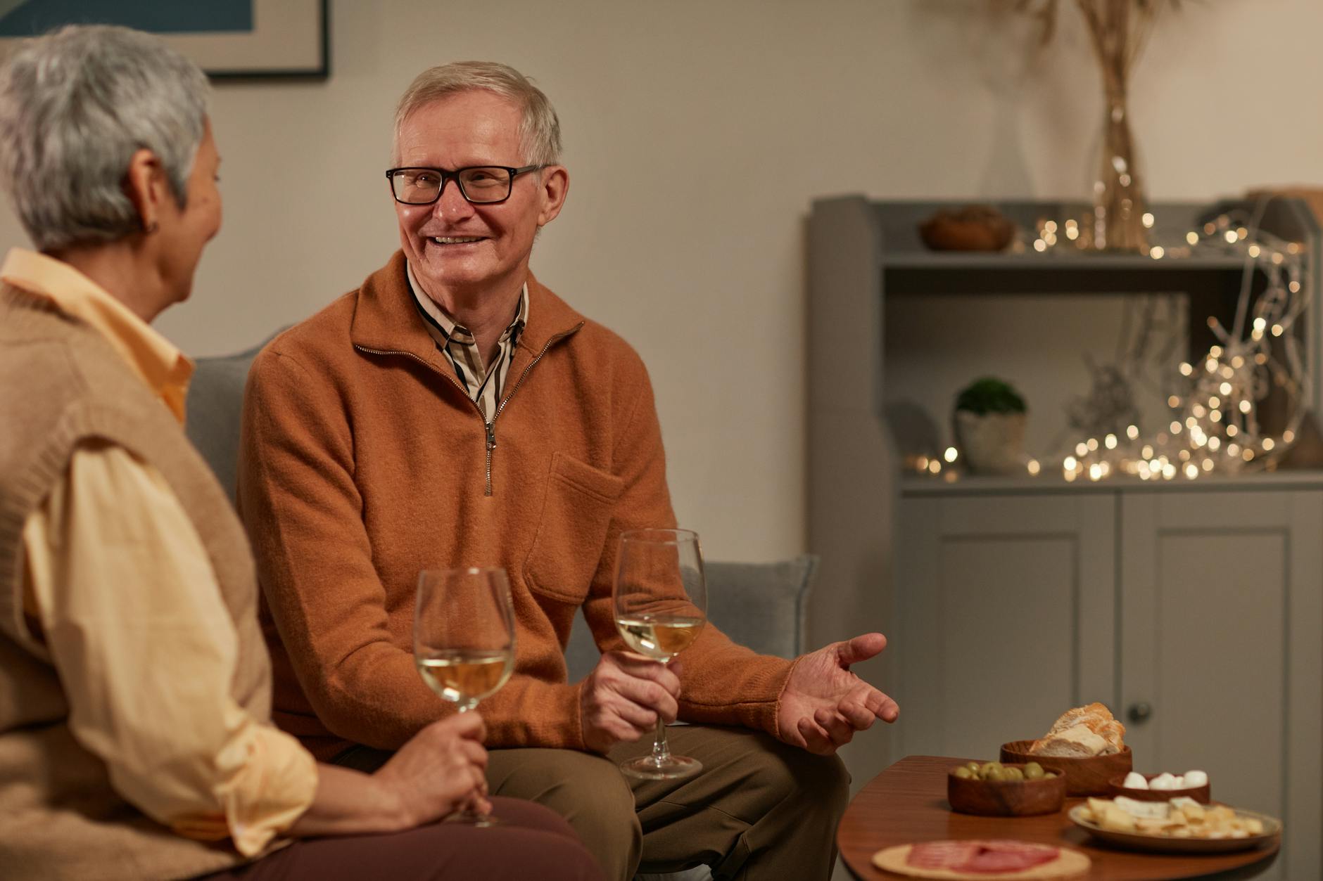 Seniors Laughing Together