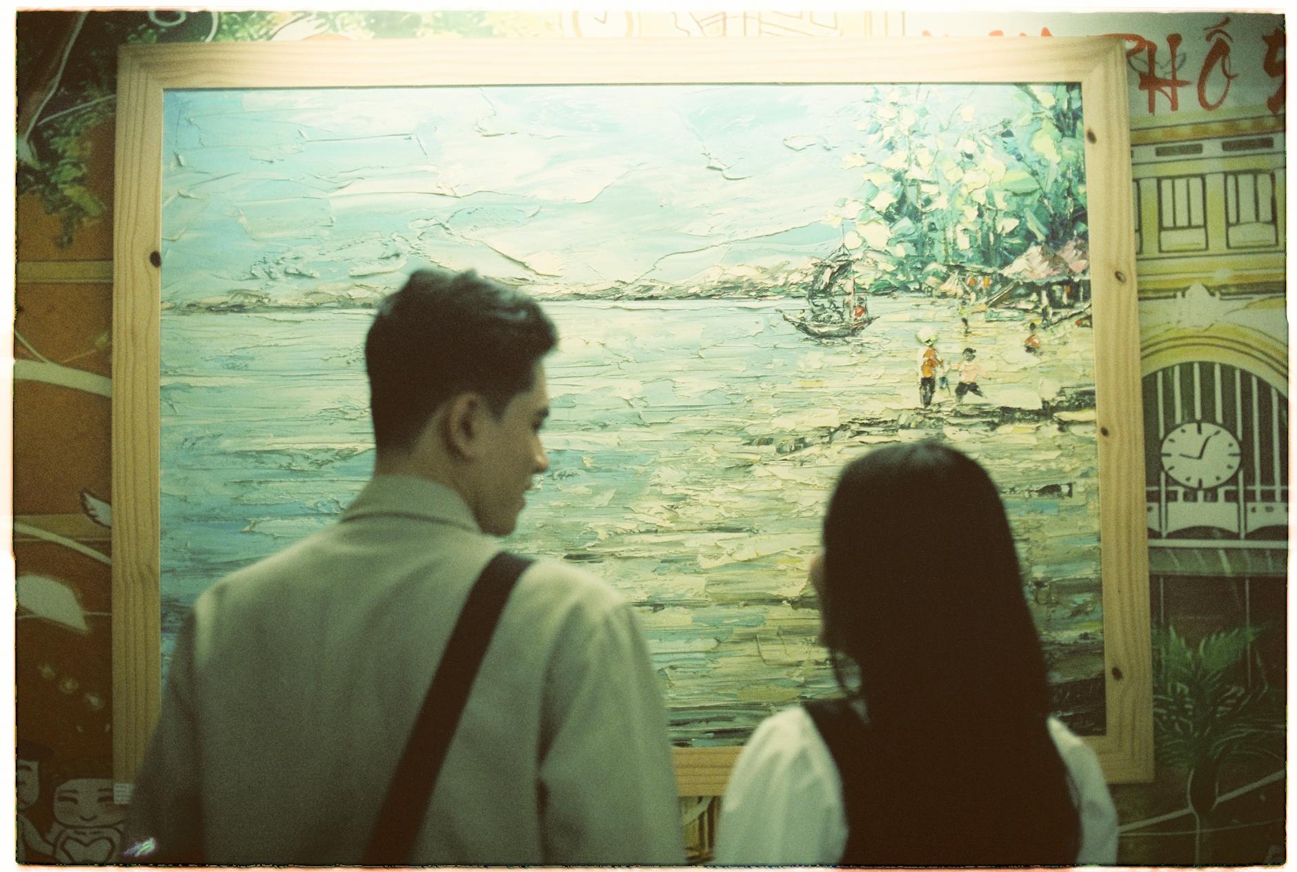 Couple discussing important decisions