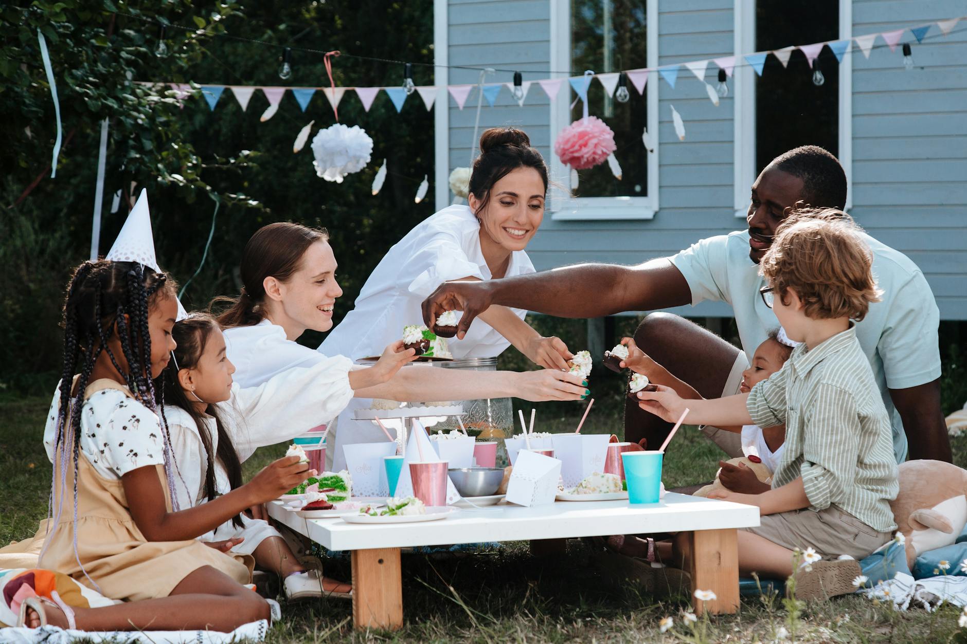 Family Gardening Together