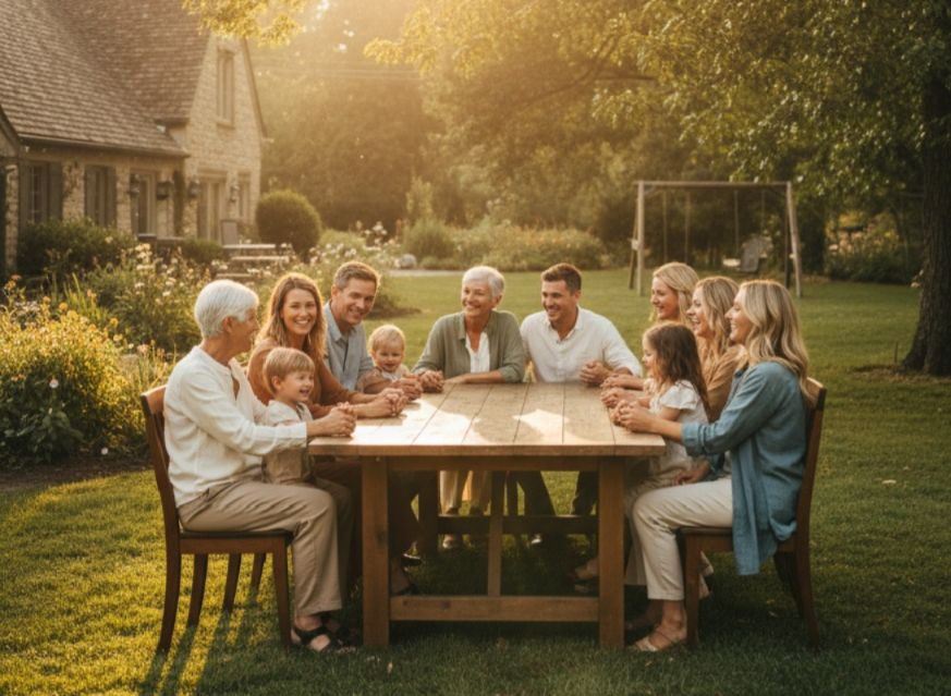 Senior couple with peace of mind